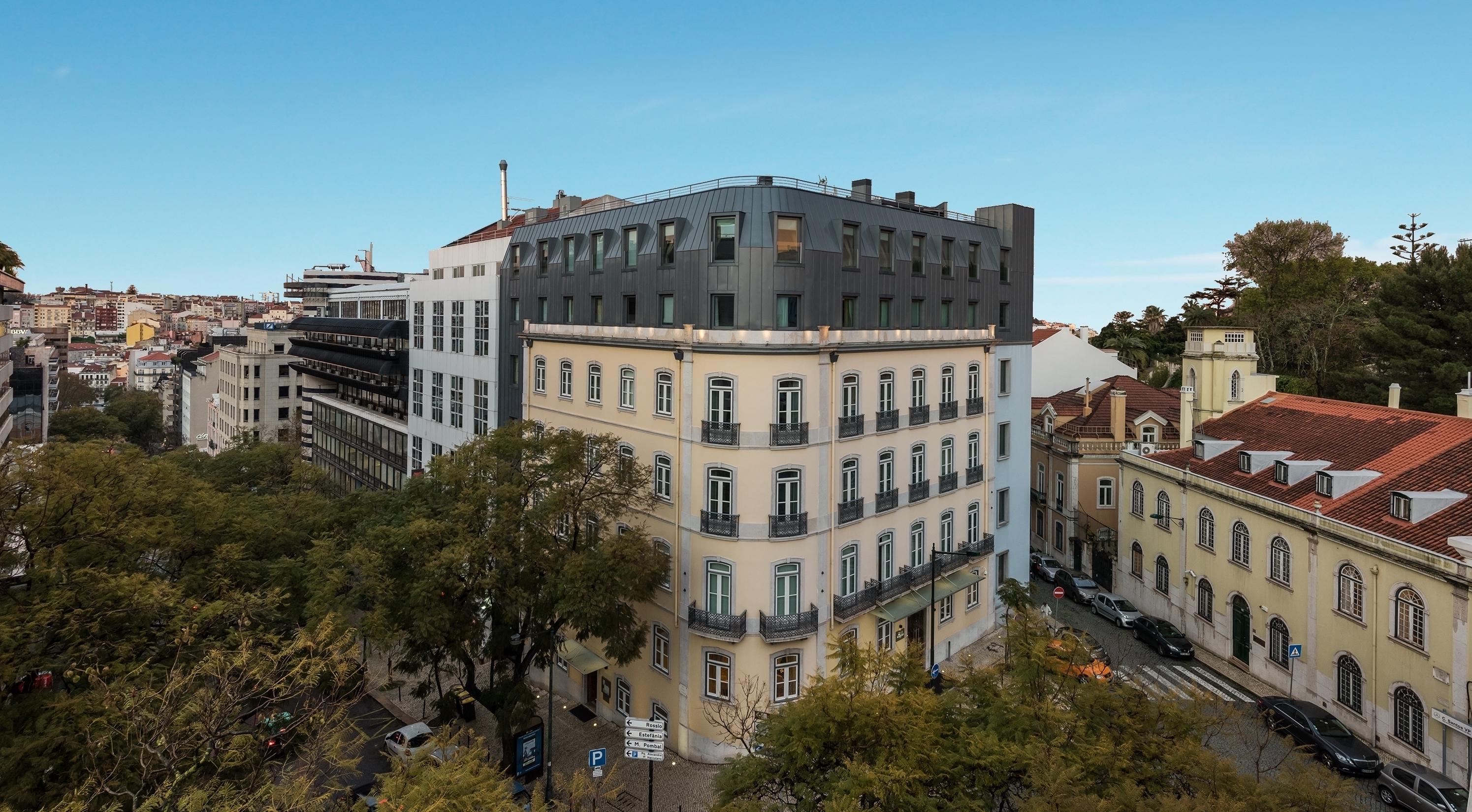 The Vintage Hotel & Spa Lisboa Exteriér fotografie The building of the Portuguese National Archives, in Lisbon.