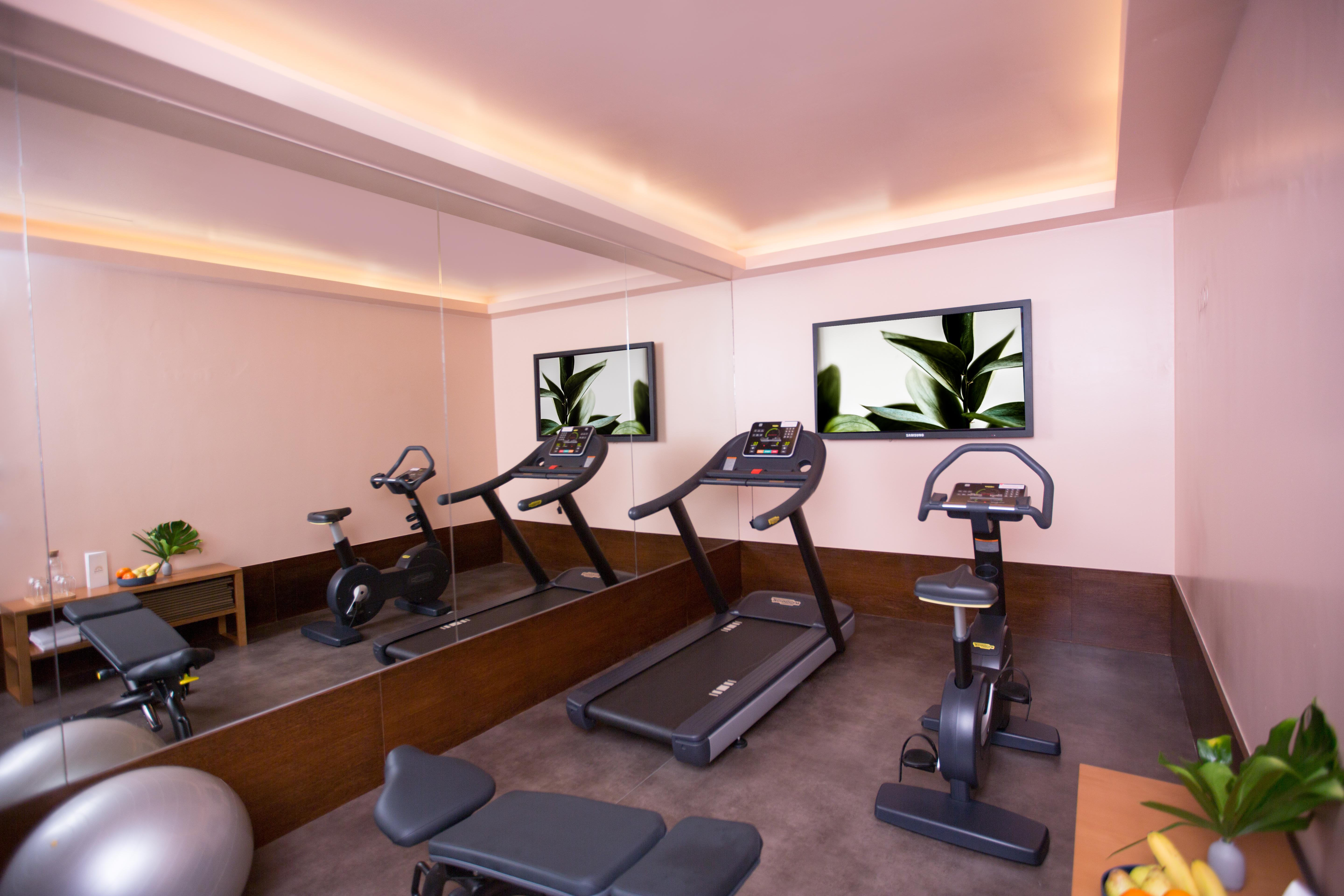 The Vintage Hotel & Spa Lisboa Exteriér fotografie The gym at the hotel