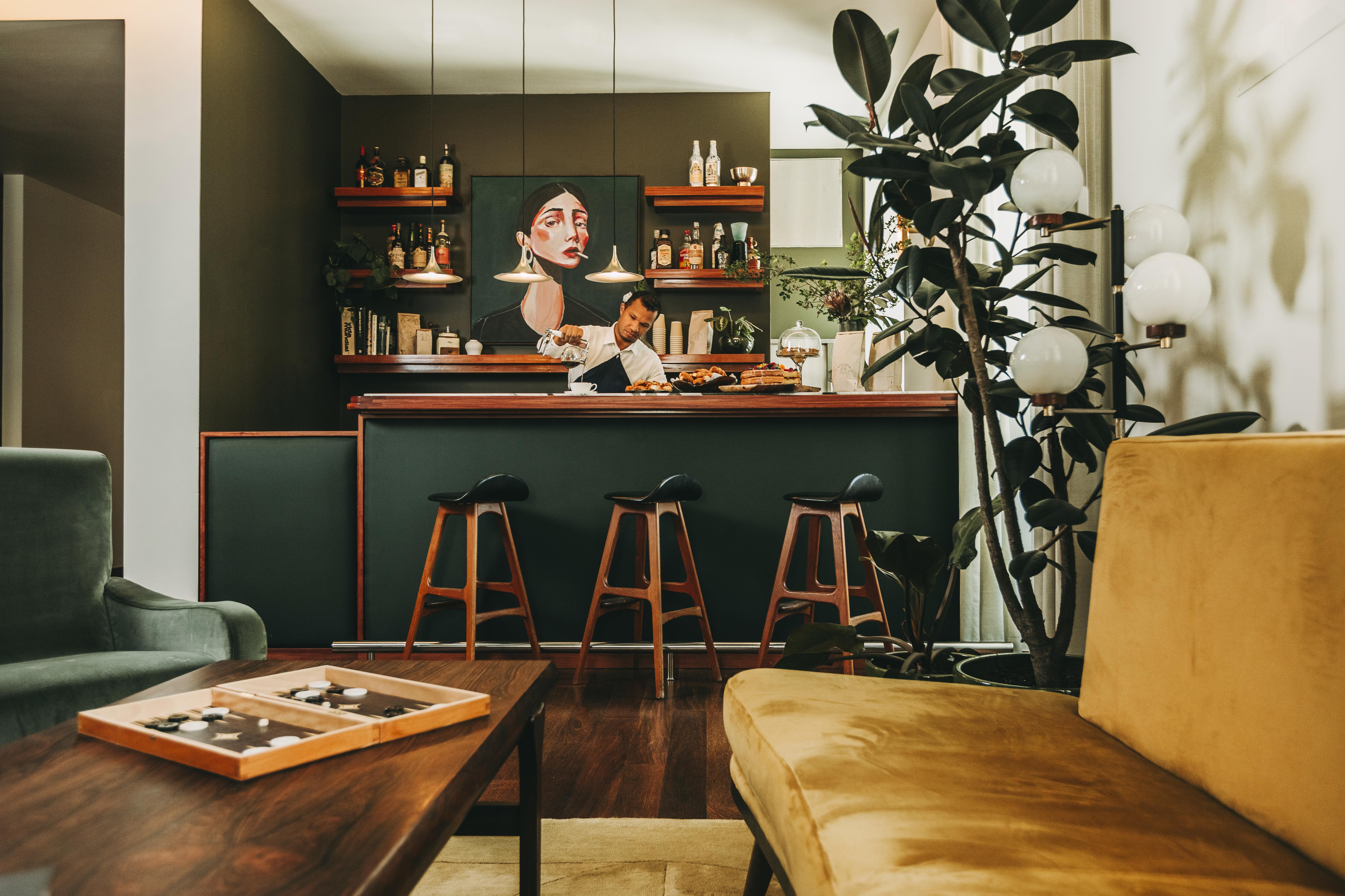 The Vintage Hotel & Spa Lisboa Exteriér fotografie The bar at the 2019 edition of the Berlinale