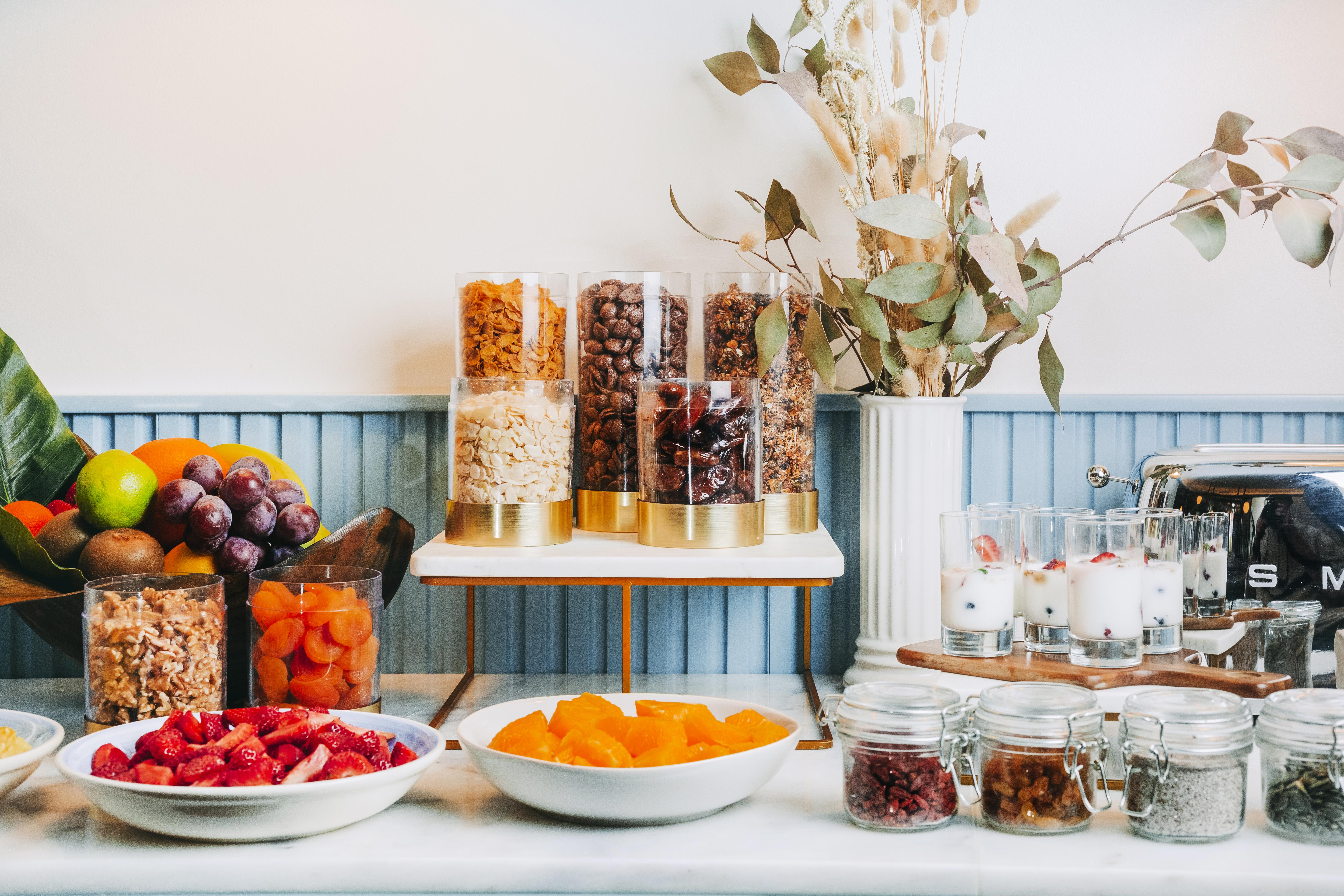 The Vintage Hotel & Spa Lisboa Exteriér fotografie A selection of breakfast cereals